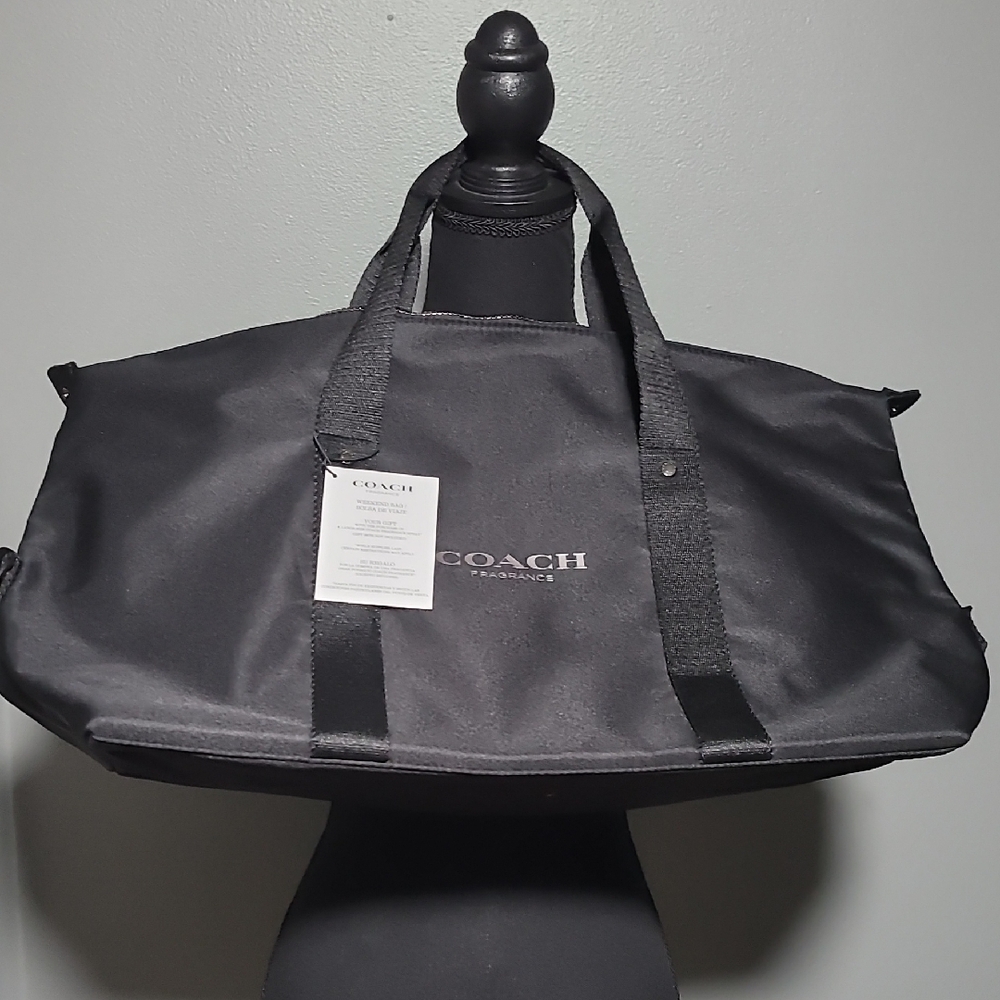 Coach Black Men's Weekender Bag